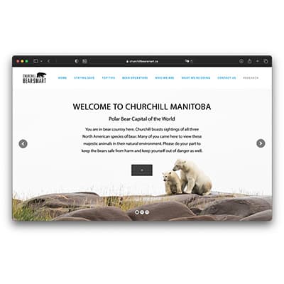 Churchill Bear Smart Manitoba