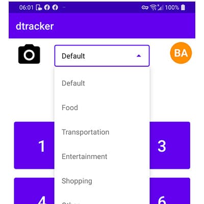 dtracker for Android